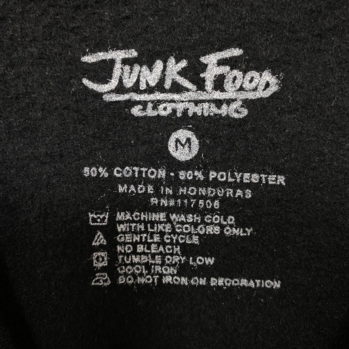 Busch Light X Junk Food Black Crewneck sweater size Medium
