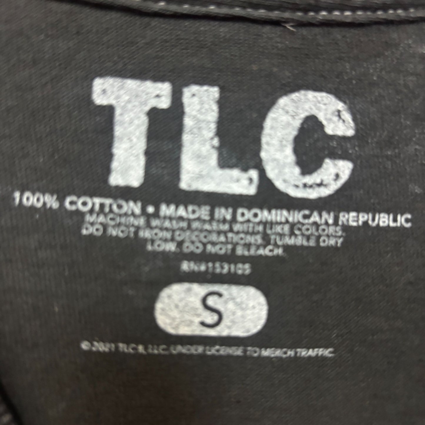 TLC No Scrubs Mineral Wash Tshirt Size Small