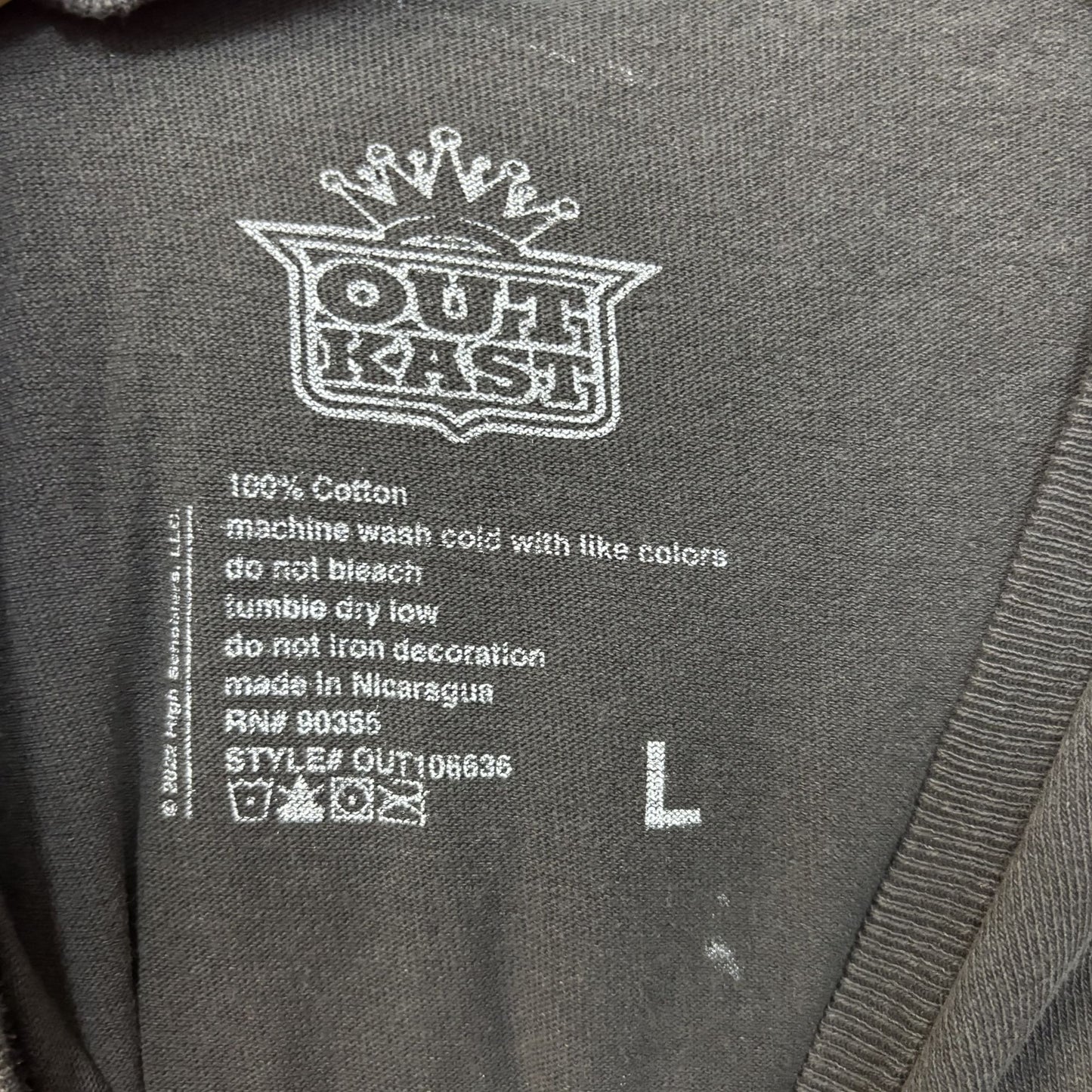 OutKast Stank You Very Much Gray T-Shirt XL