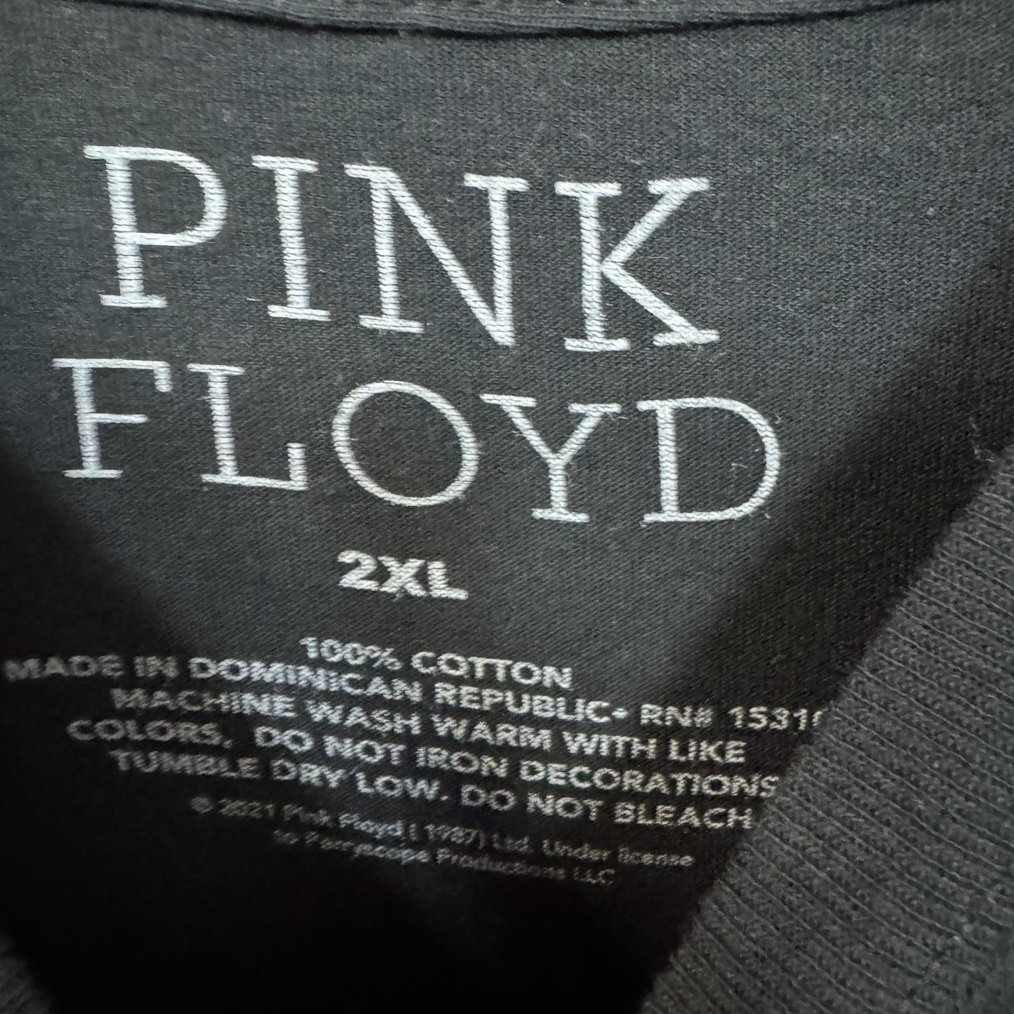 Pink Floyd Animals In Concert Psychedelic Rock Band Tee 2XL