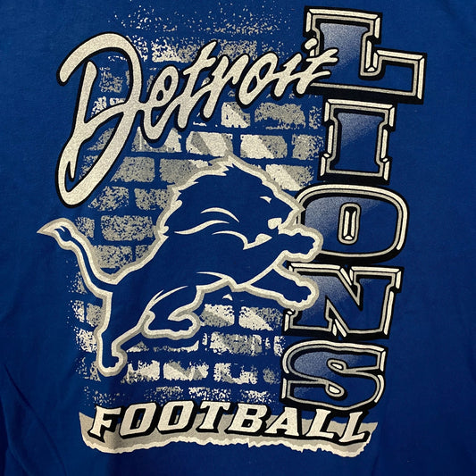 Junk Food Clothing Women's Detroit Lions Graphic T-Shirt XL