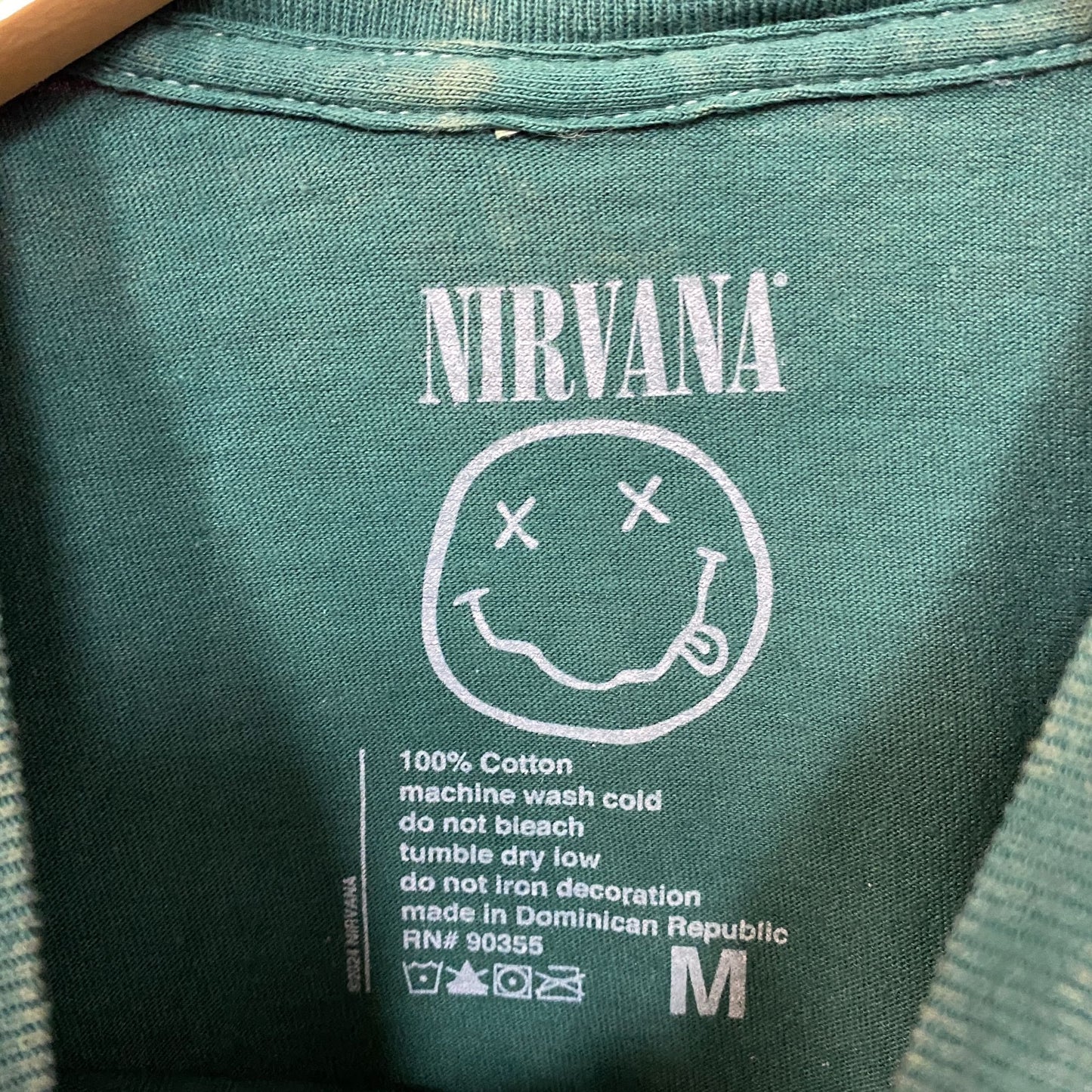 Nirvana In Utero Album Cover Art Angel Grunge T-Shirt Medium