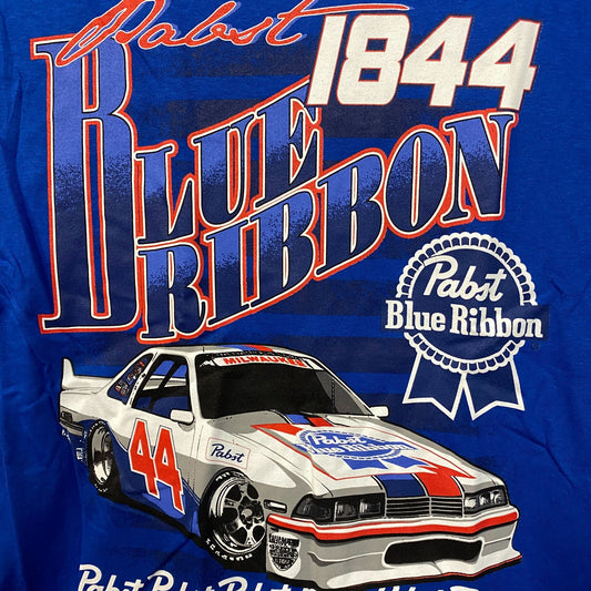 Pabst Blue Ribbon Racing 1844 Promo T-Shirt Small