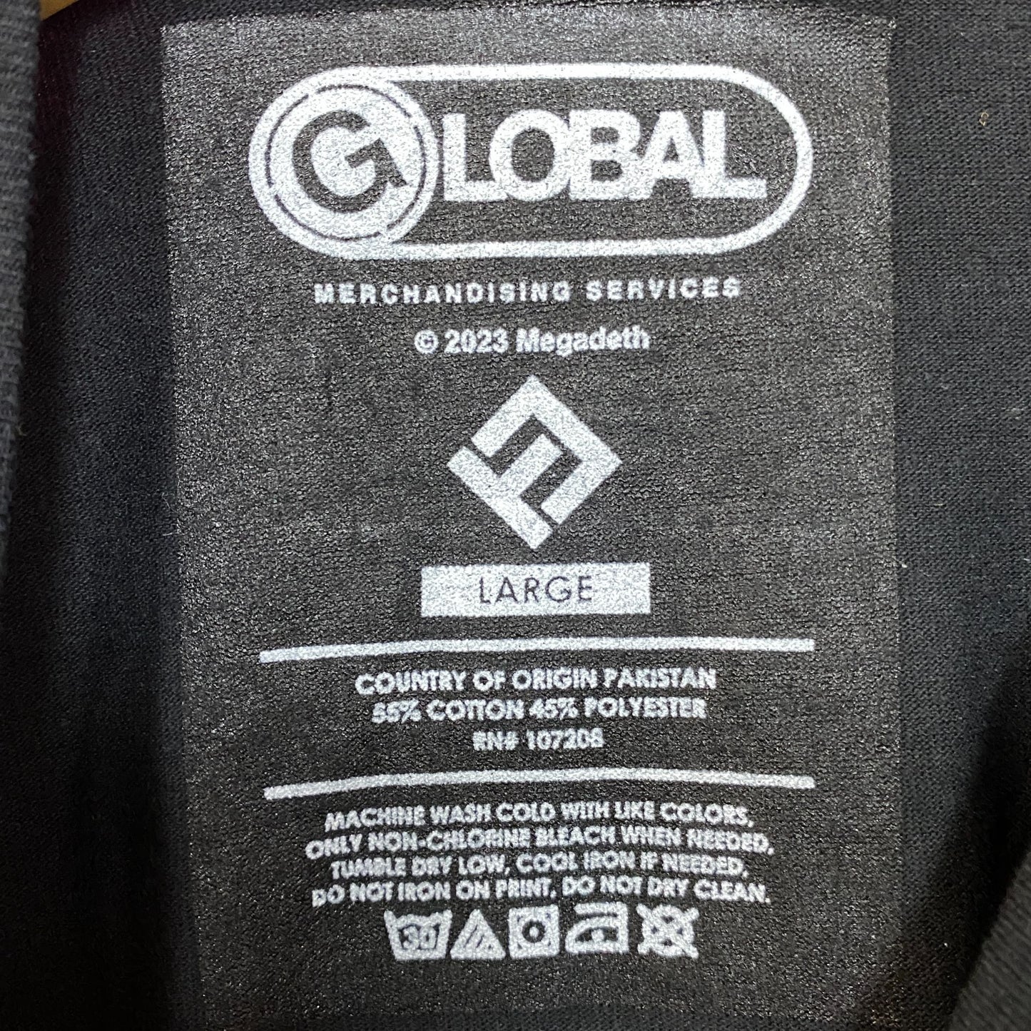 Megadeth peace Sells But Who's Buying Rock Tee Large