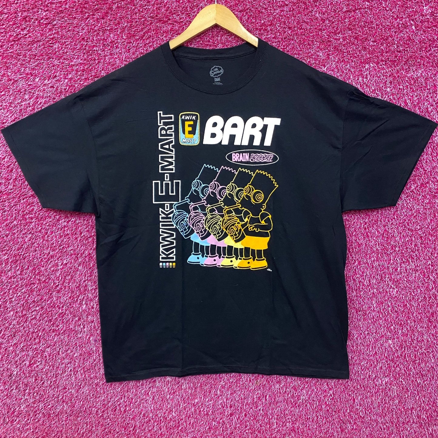 The Simpsons Bart Simpson Brain Freeze T-Shirt 2XL