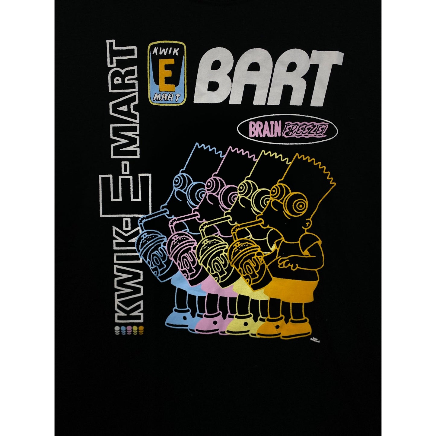 The Simpsons Bart Simpson Brain Freeze T-Shirt 2XL