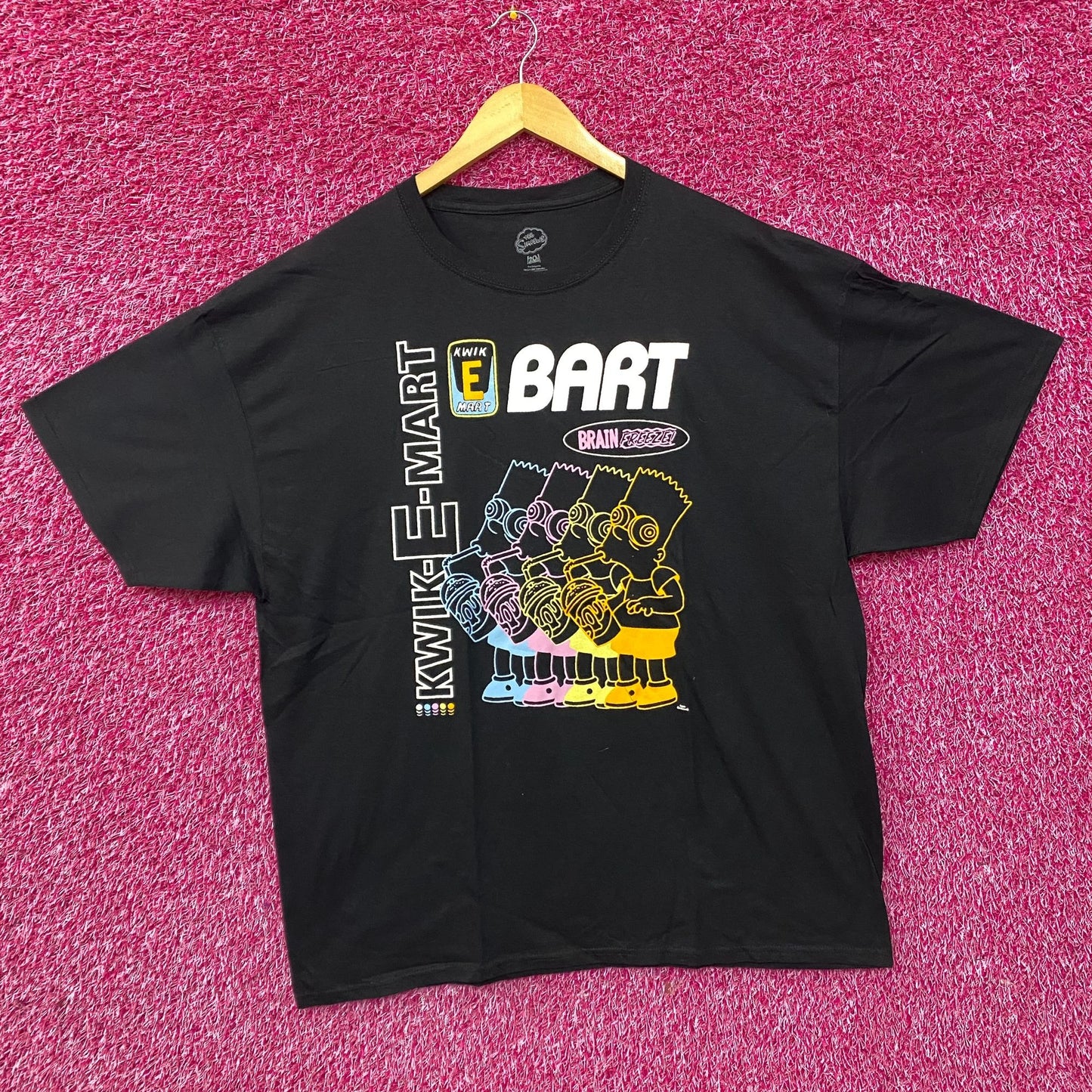 The Simpsons Bart Simpson Brain Freeze T-Shirt 2XL