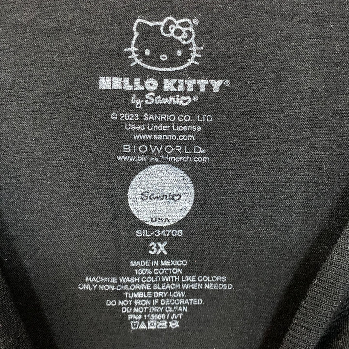 Sanrio Hello Kitty Kawaii Burger Shoppe T-Shirt 3XL