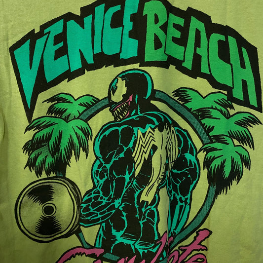 Junk Food Clothing Venice Beach Gymbiote Venom Graphic Women's T-Shirt XS