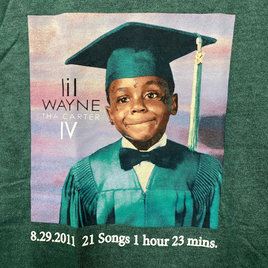 Lil Wayne Tha Carter IV Album T-Shirt Small