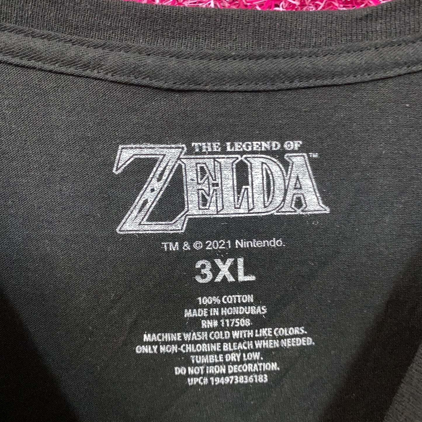 Nintendo The Legend Of Zelda Link Toon Faces T-Shirt 3XL