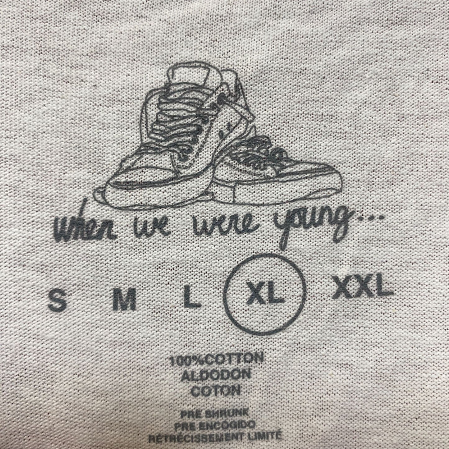 When We Were Young Music Festival Tshirt size Extra Large