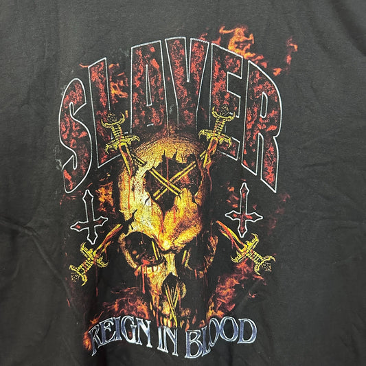 Slayer Reign in Blood Metal Rock Tshirt size XL
