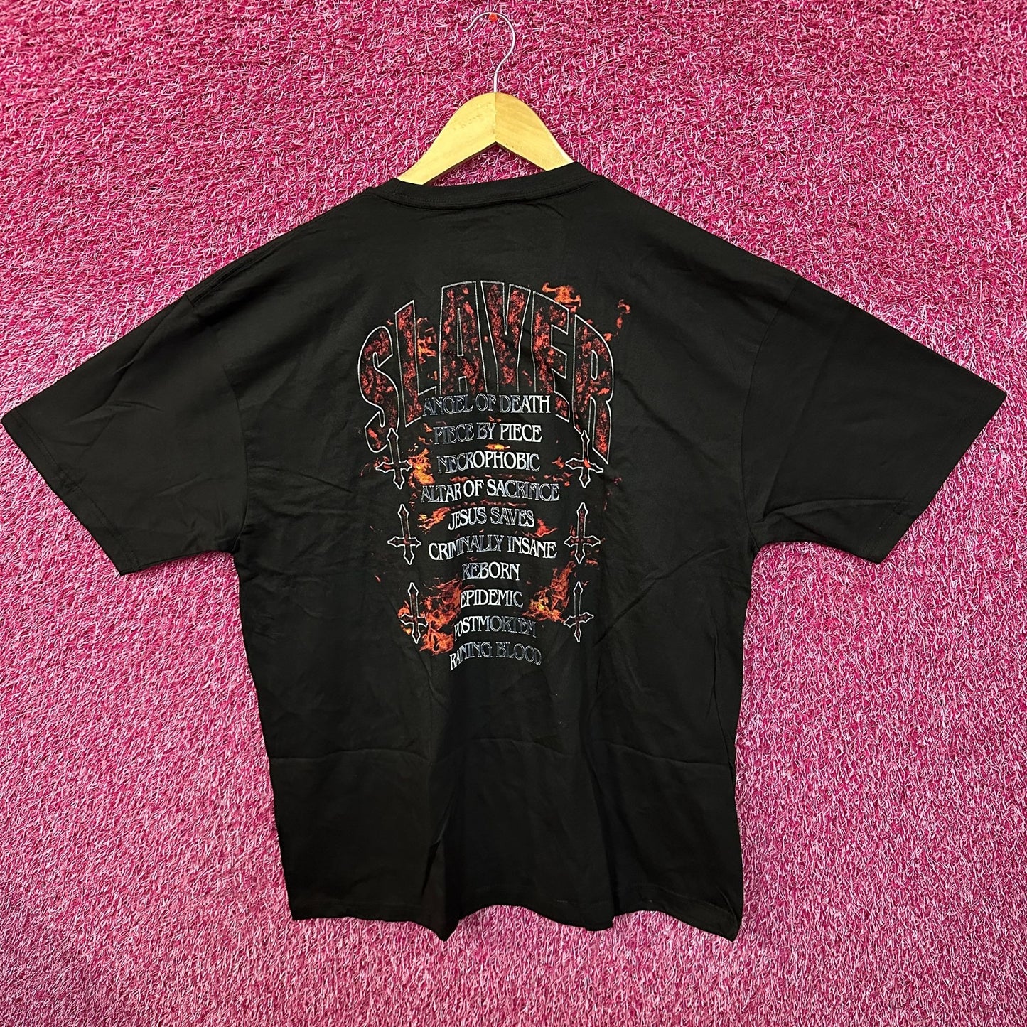 Slayer Reign in Blood Metal Rock Tshirt size XL