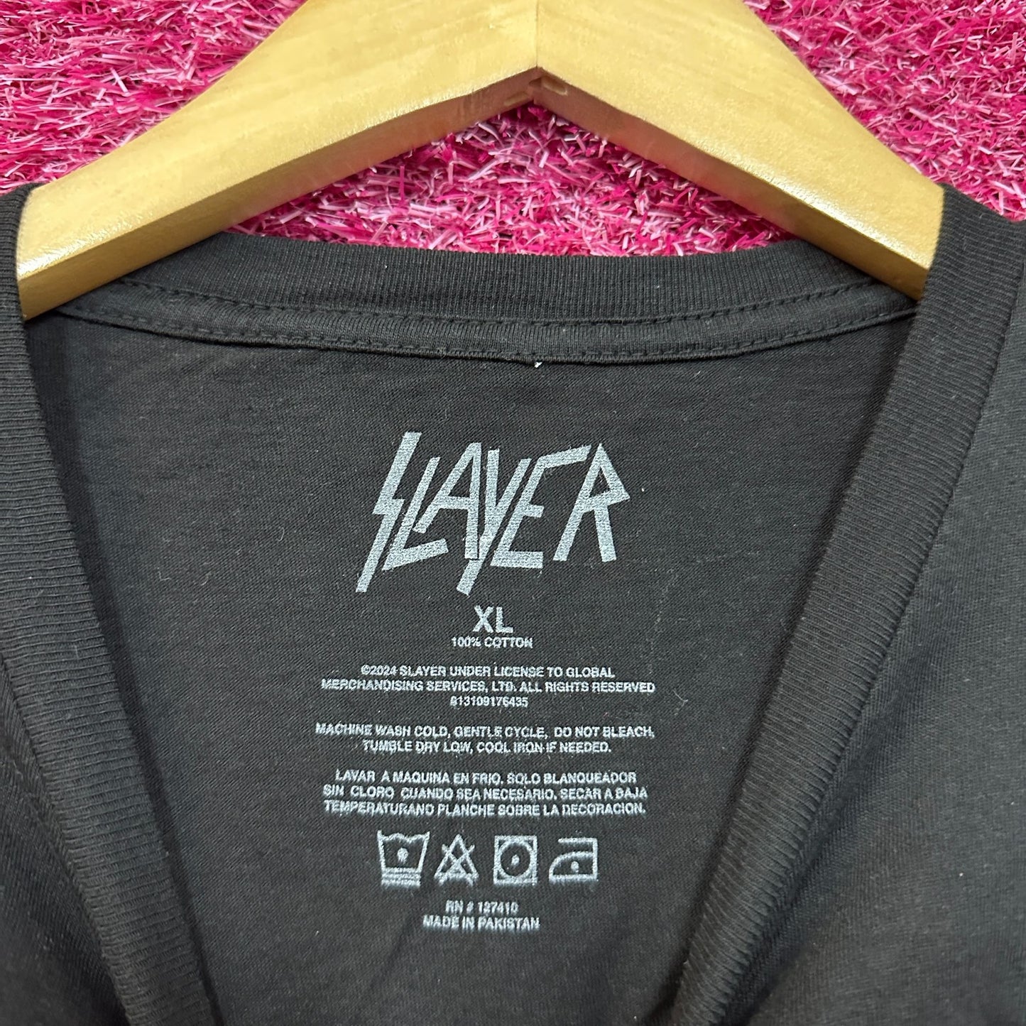 Slayer Reign in Blood Metal Rock Tshirt size XL