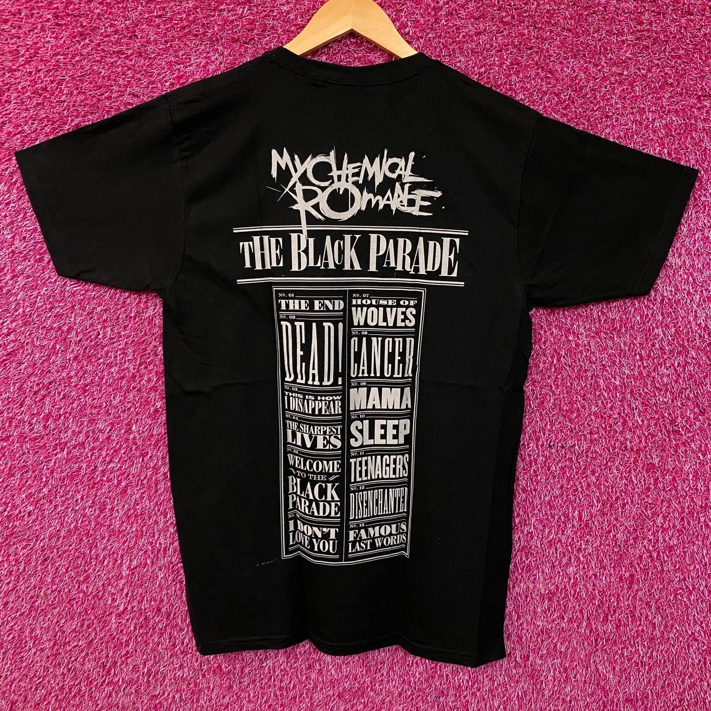 My Chemical Romance The Black Parade Graphic T-Shirt Medium