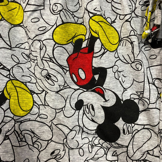 Disney Mickey Mouse Fun Print Pajamas Lounge Pants Medium