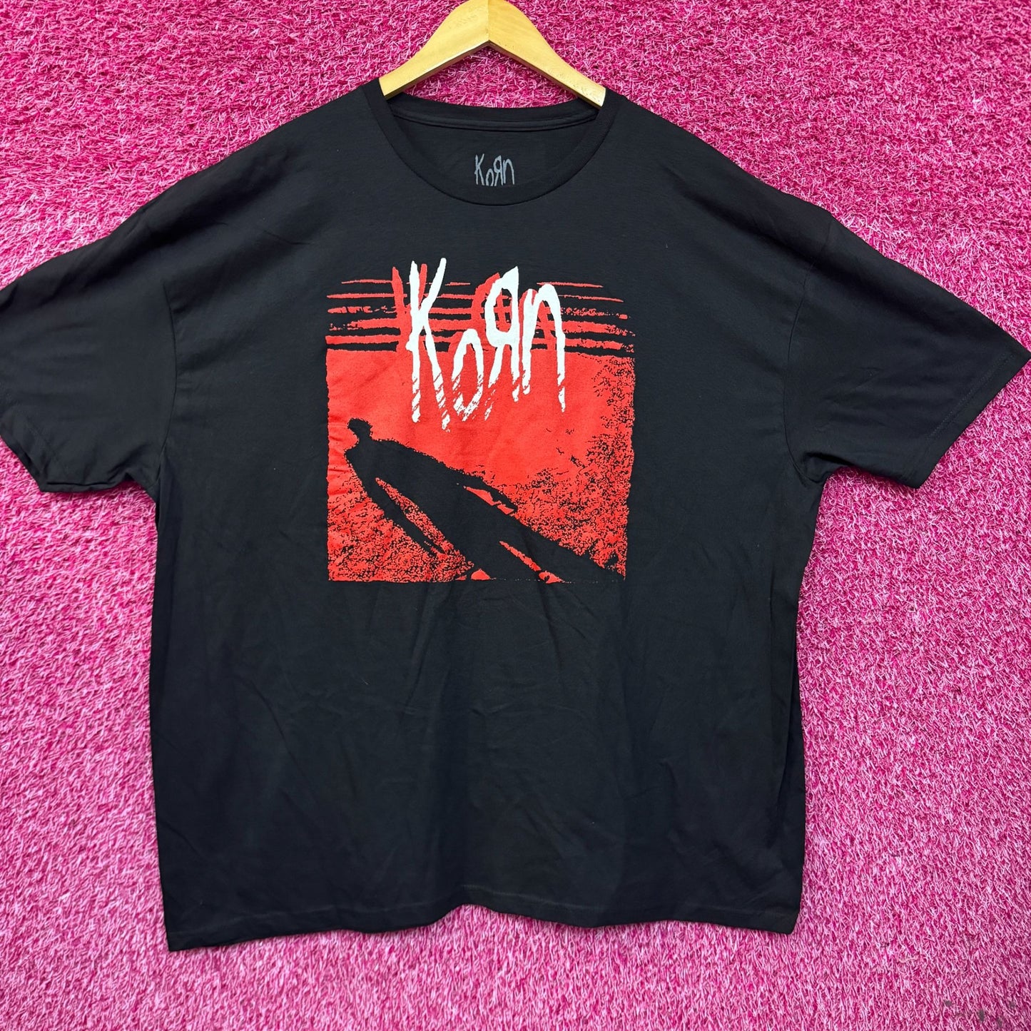 Korn Self-titled Album Cover Art Nu Metal Rock Band Tee 3XL