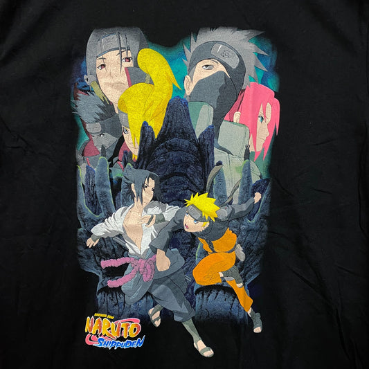 Naruto Shippuden Naruto n Team7 vs Sasuke n Akatsuki Tee L