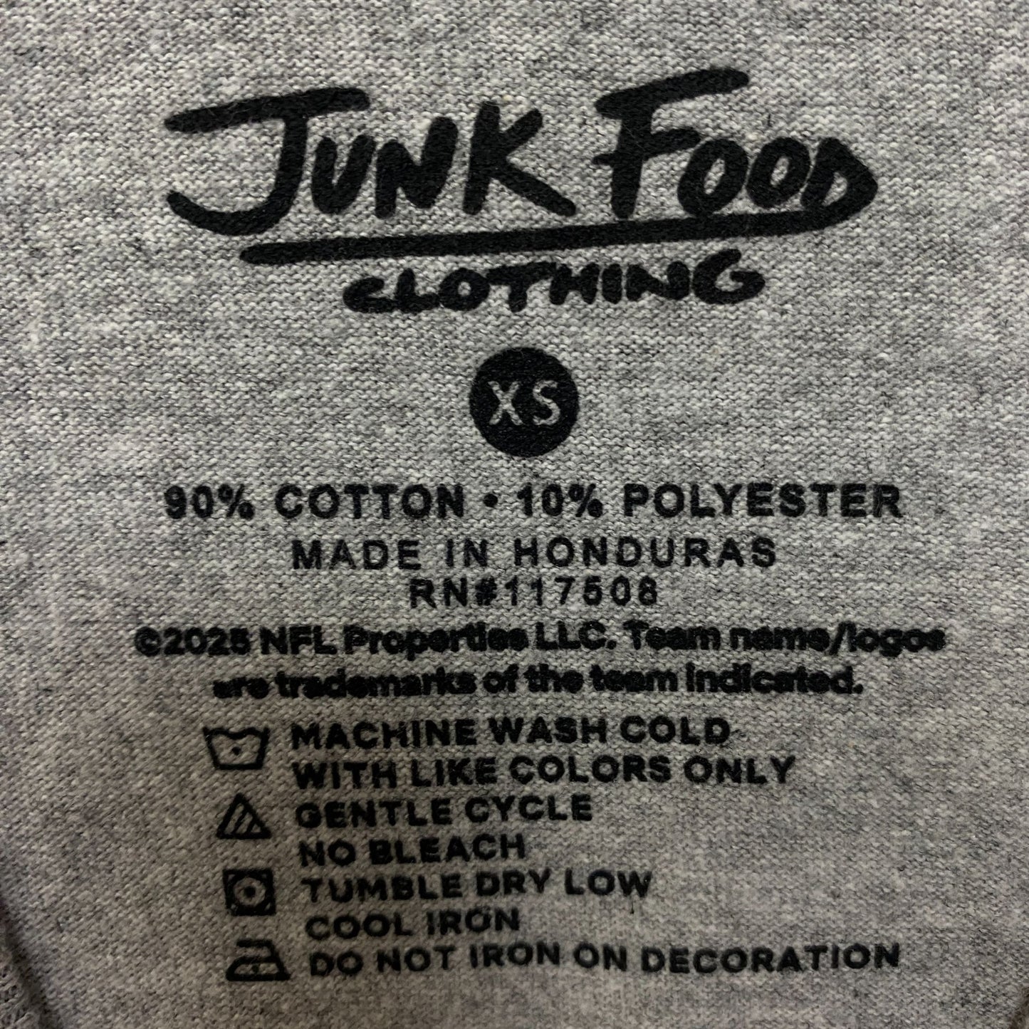 Junk Food Clothing NFL San Francisco 49ers Bootleg Flea Market Tee XS