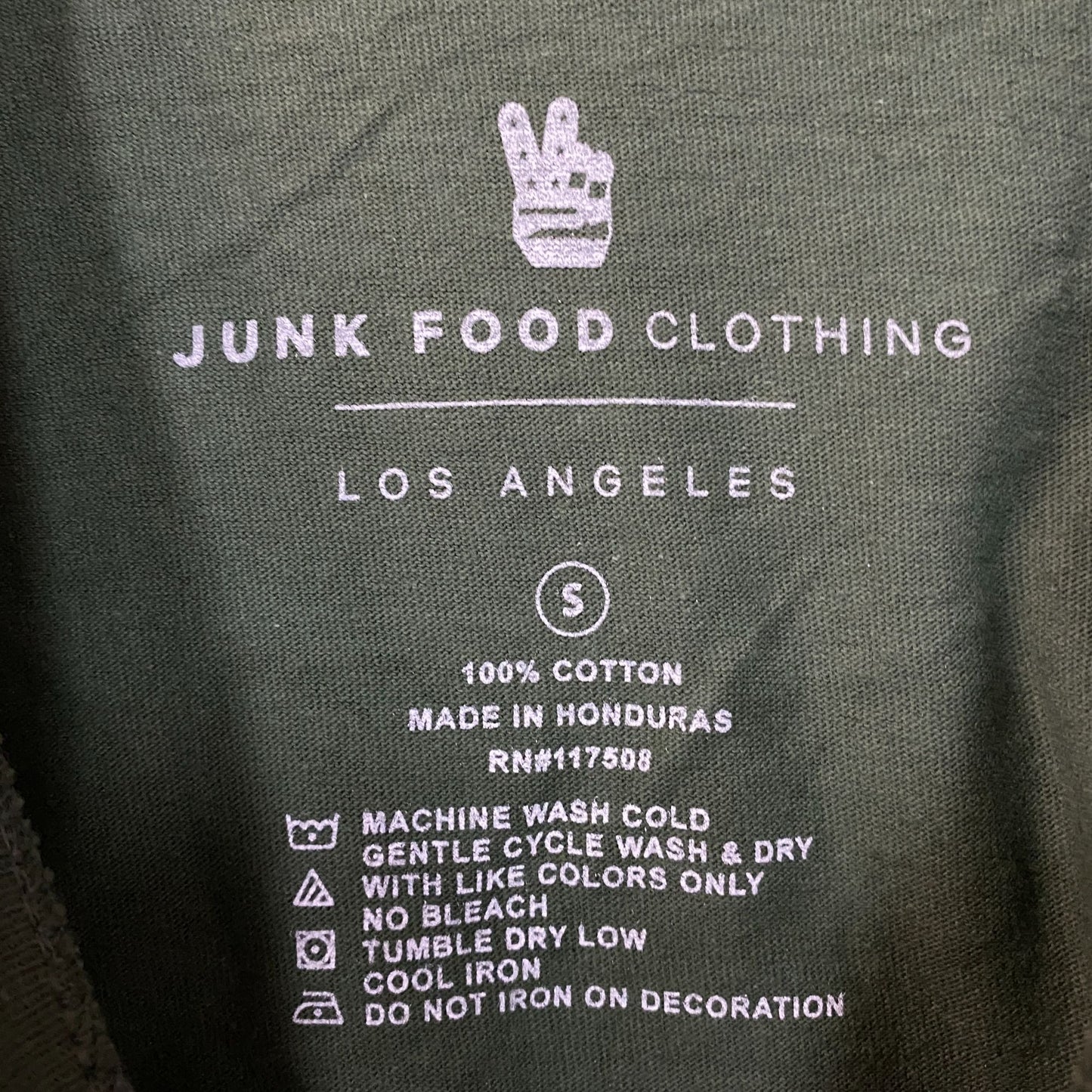 Junk Food Clothing Ford Bronco Off Road Ready Flea Market Women's Crop Tee Small