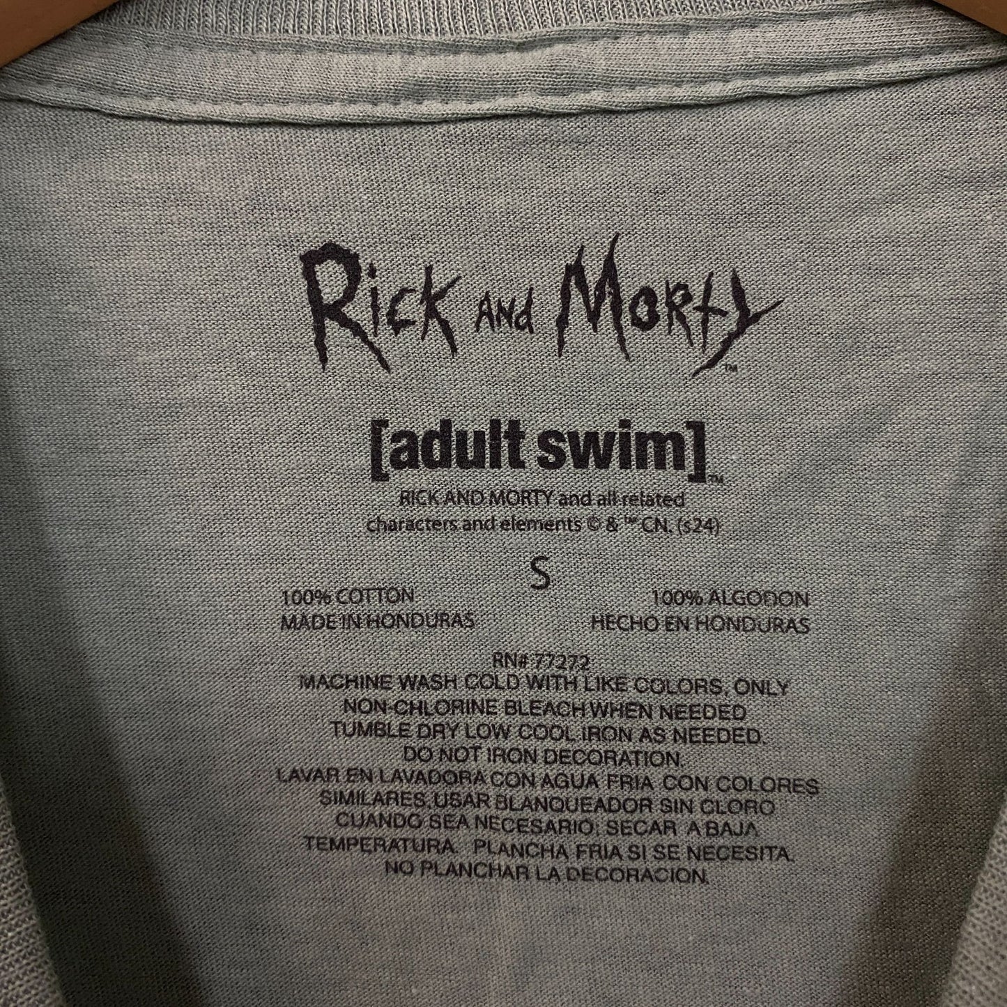 Rick and Morty Adult Swim Graphic T-Shirt Small