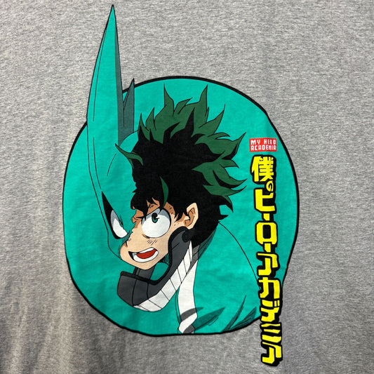 My Hero Academia Deku Izuku Midoriya Anime T-shirt Size 2XL