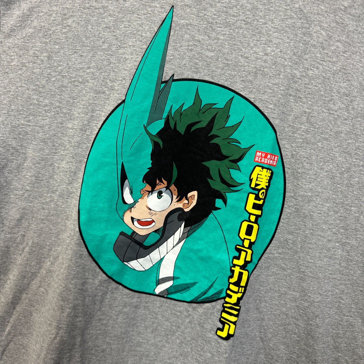 My Hero Academia Deku Izuku Midoriya Anime T-shirt Size 2XL
