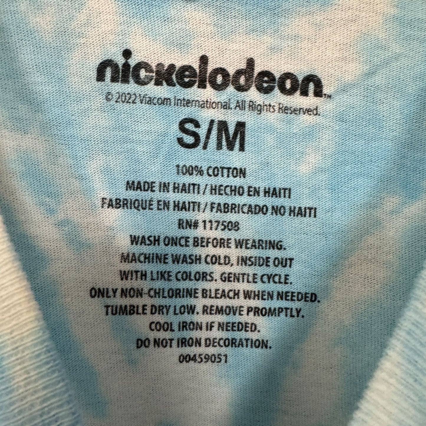 Rugrats Chuckie Finster tiedye T-shirt size medium