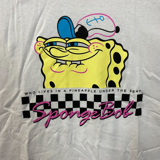 Nickelodeon Spongebob Squarepants Who Live In A Pineapple Under The Sea T-Shirt XL