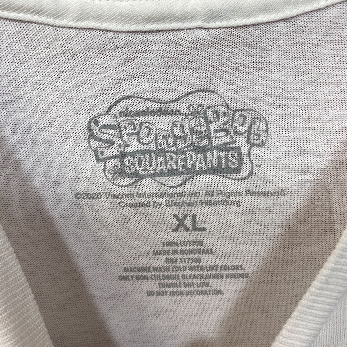 Nickelodeon Spongebob Squarepants Who Live In A Pineapple Under The Sea T-Shirt XL