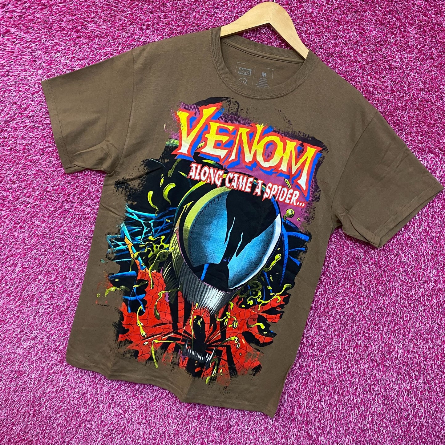 CVLA x Marvel Venom Along Came A Spider Tshirt size medium