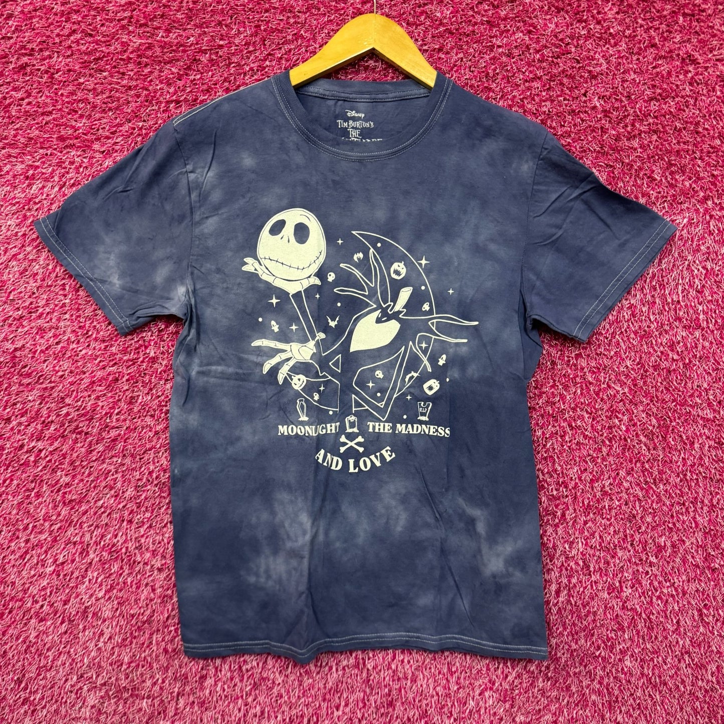 The Nightmare Before Christmas Jack Skellington Tie Dye M