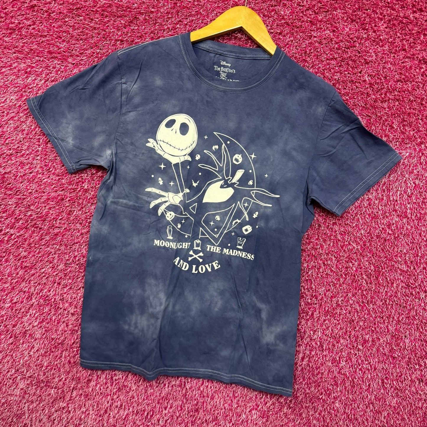 The Nightmare Before Christmas Jack Skellington Tie Dye M