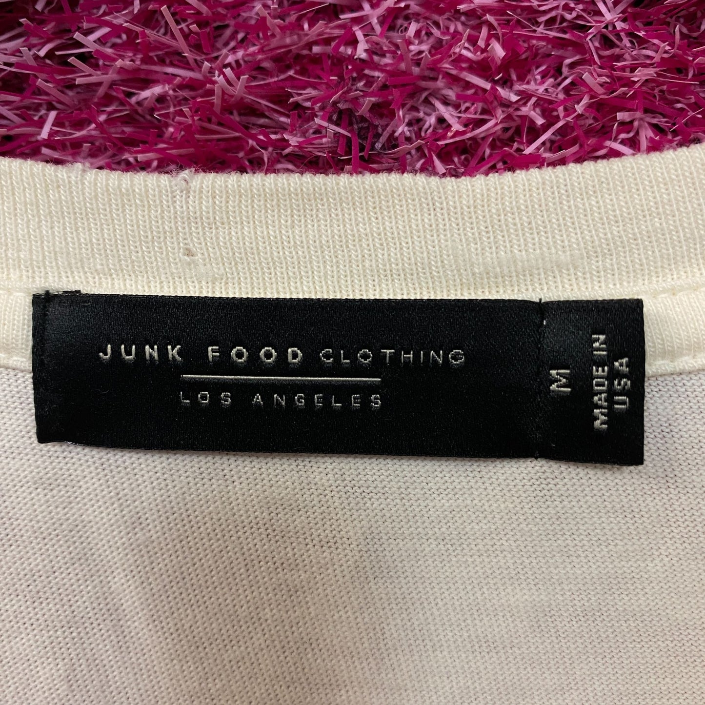 Junk Food Clothing Bucking Charming Vintage Style T-Shirt Medium