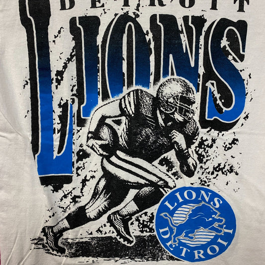 Junk Food Clothing NFL Detroit Lions Rushing Flea Market T-Shirt XS