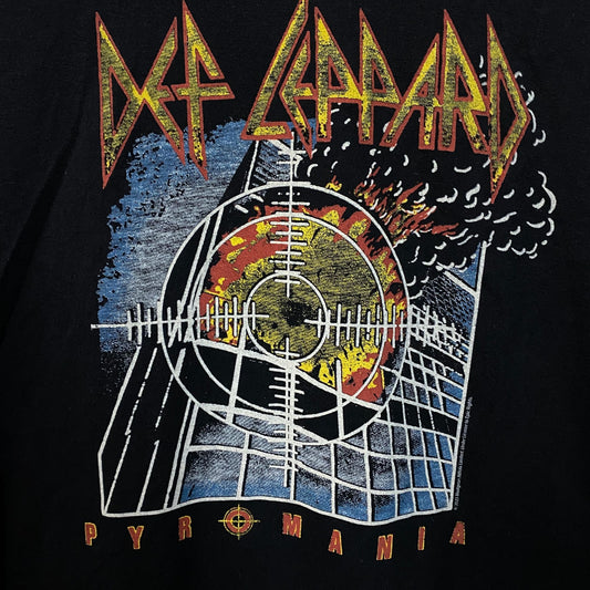 Def Leppard Pyromania Album Cover T-Shirt XL