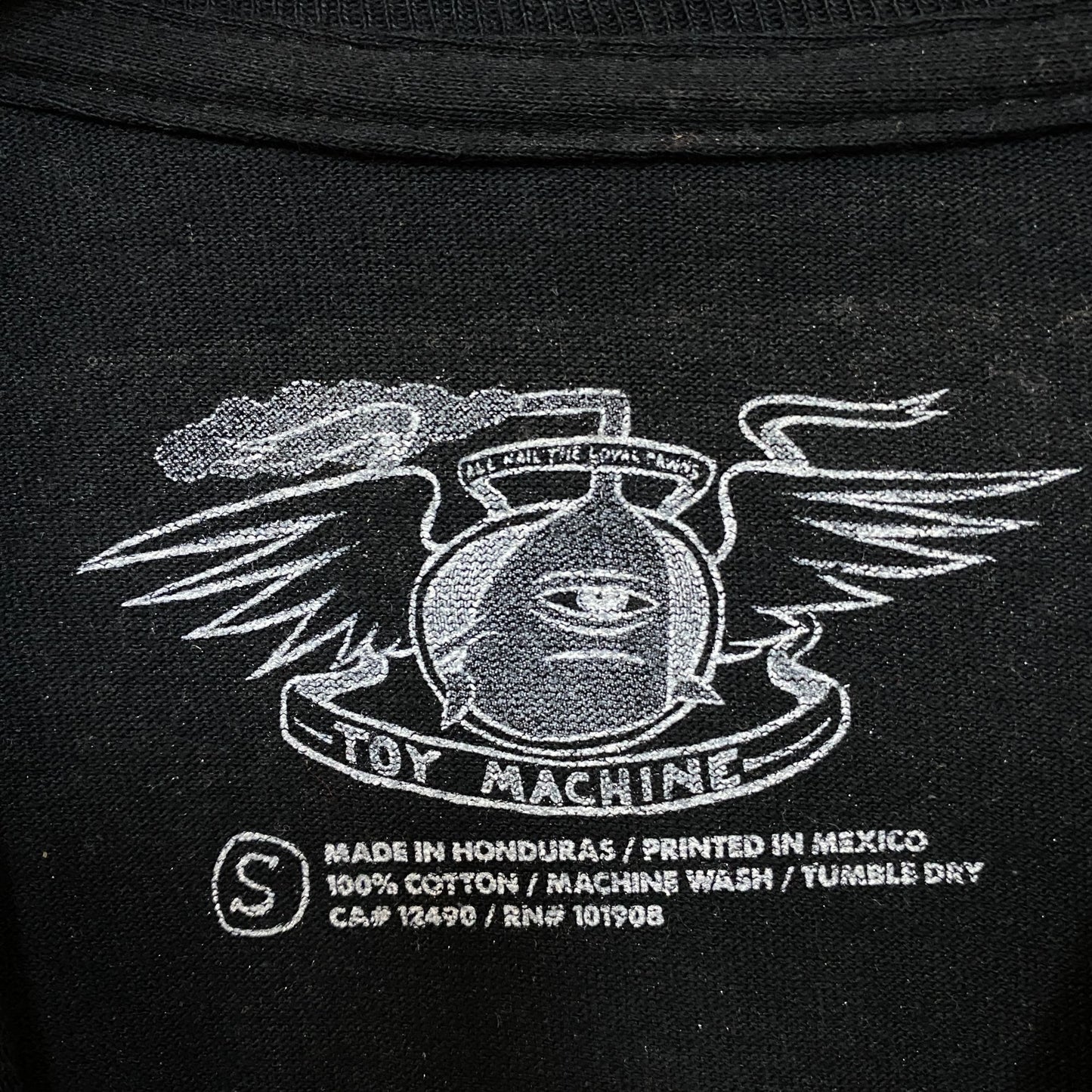 Toy Machine Skateboard Tri-Monster Long Sleeve T-Shirt Medium