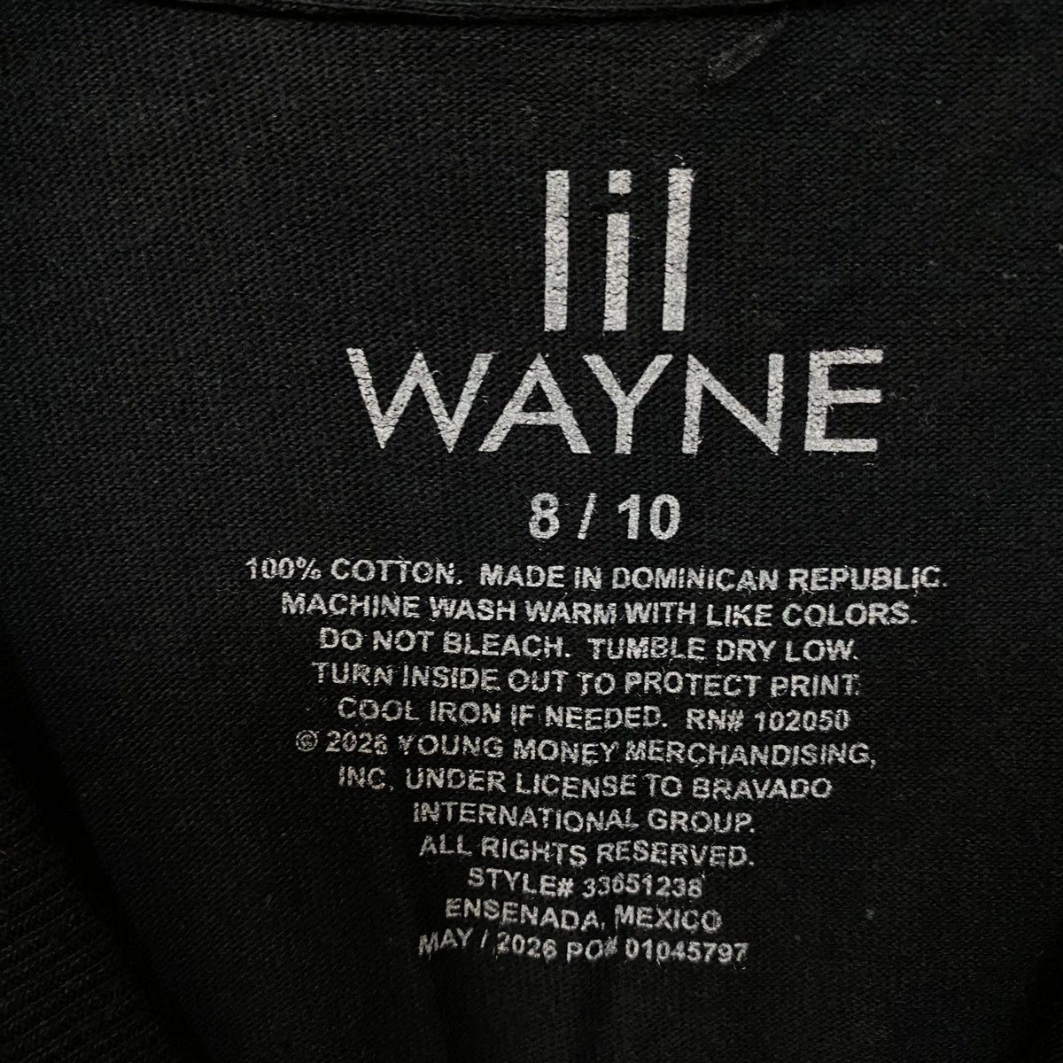 Lil Wayne Young Money Est 2005 Graphic T-Shirt Small