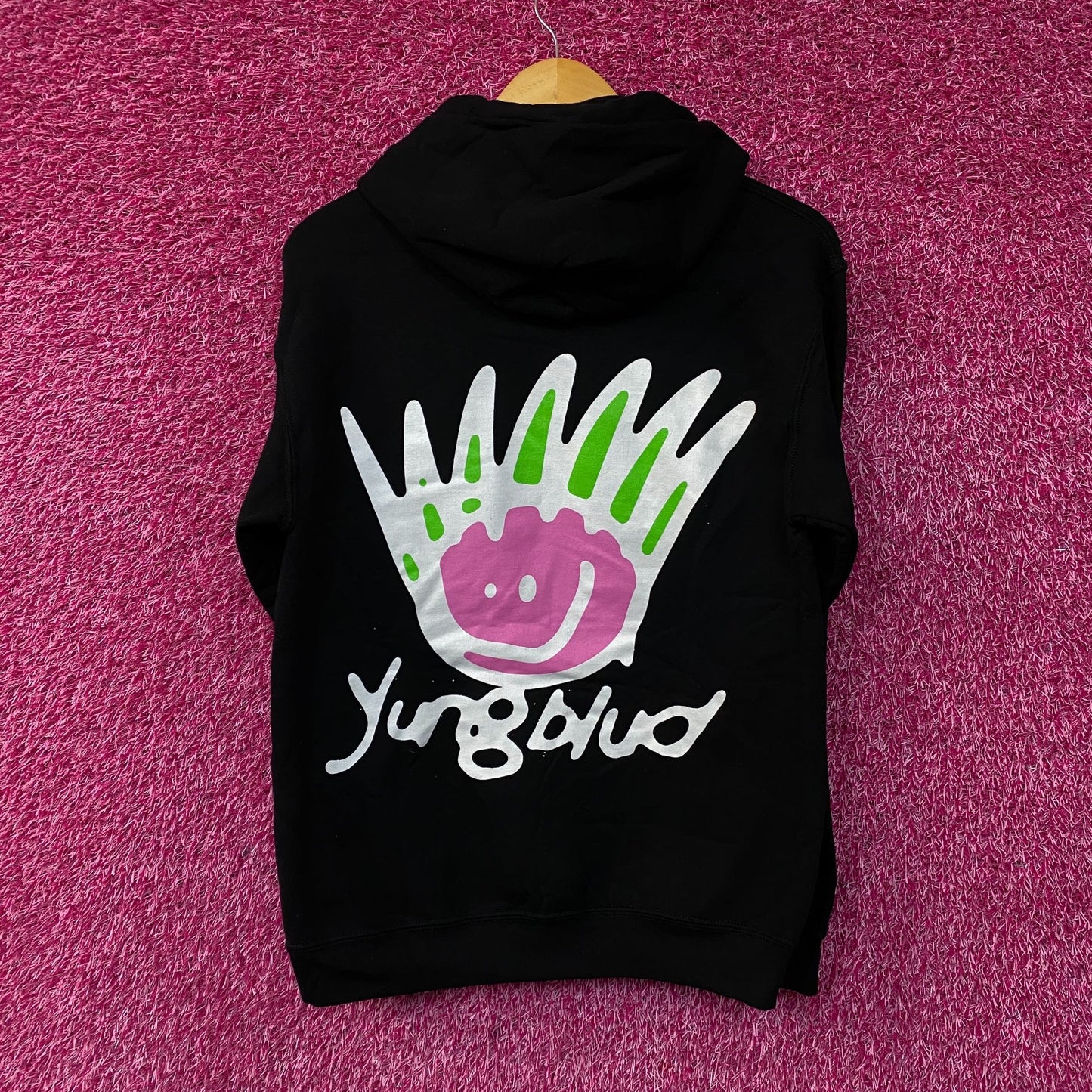 Yungblud Be Fookin Happy Hoodie size Small