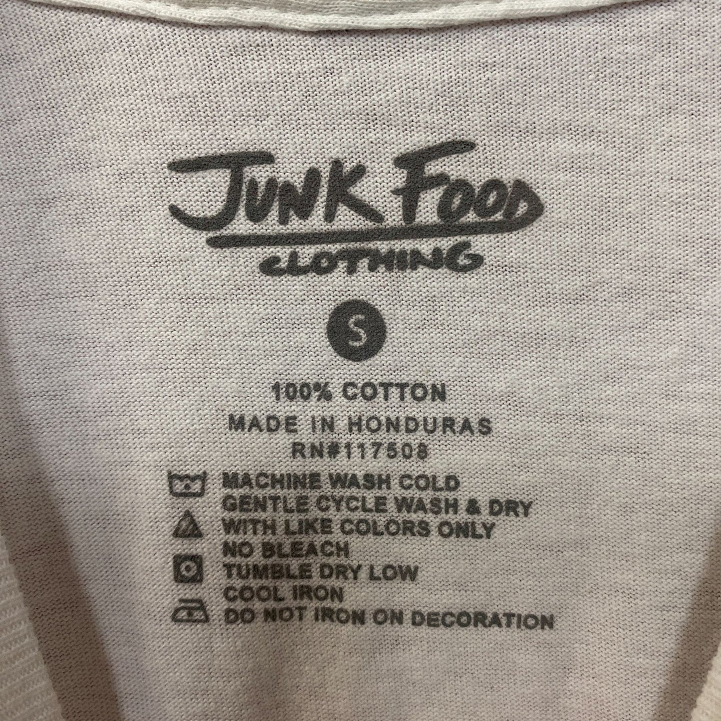 Junk Food Clothing Malibu "Locals Only" Graphic T-Shirt Small