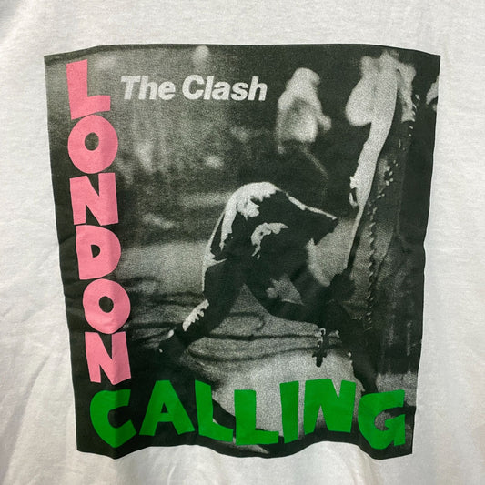 The Clash London Calling Album Cover Post Punk Band Tee large