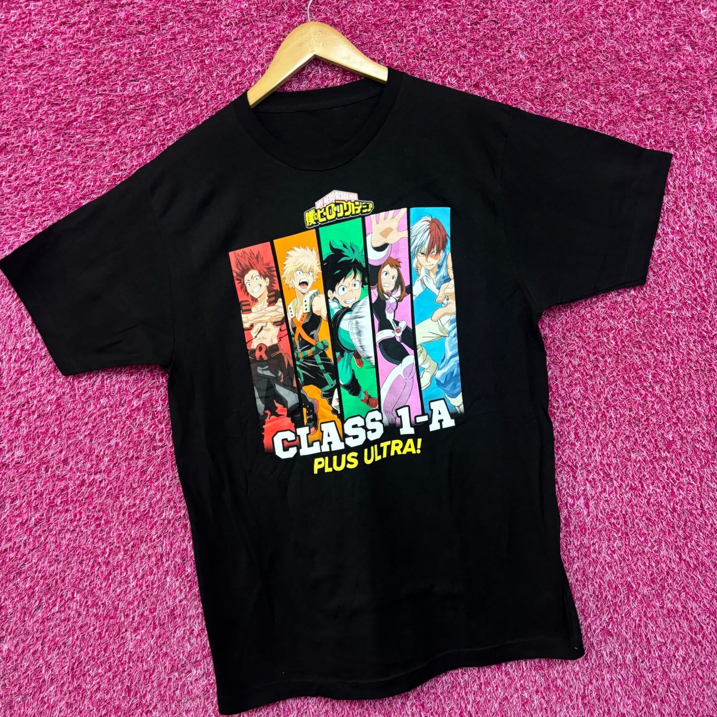My Hero Academia Class 1a Plus Ultra Anime Tshirt size XL
