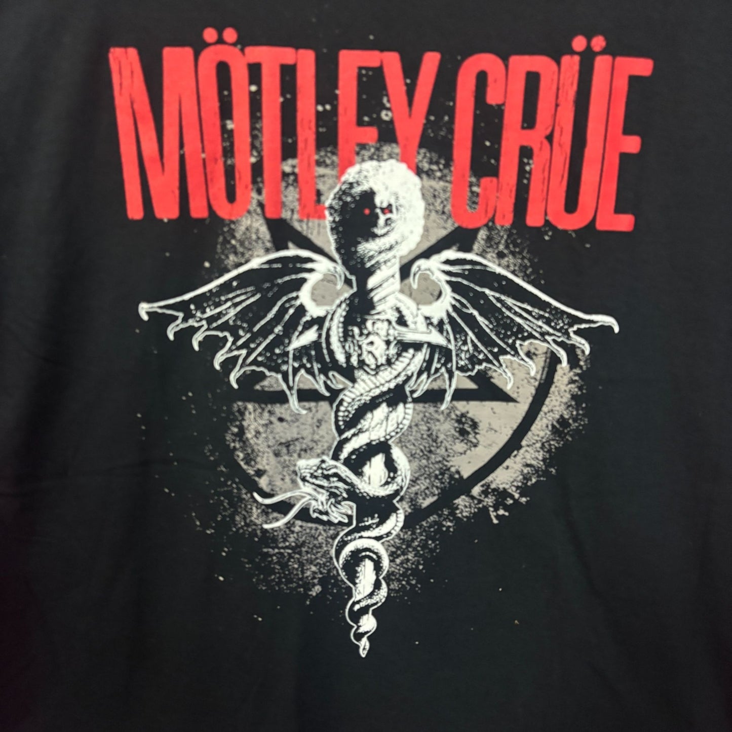 Motley Crue Dr. Feelgood Rock Tshirt size large
