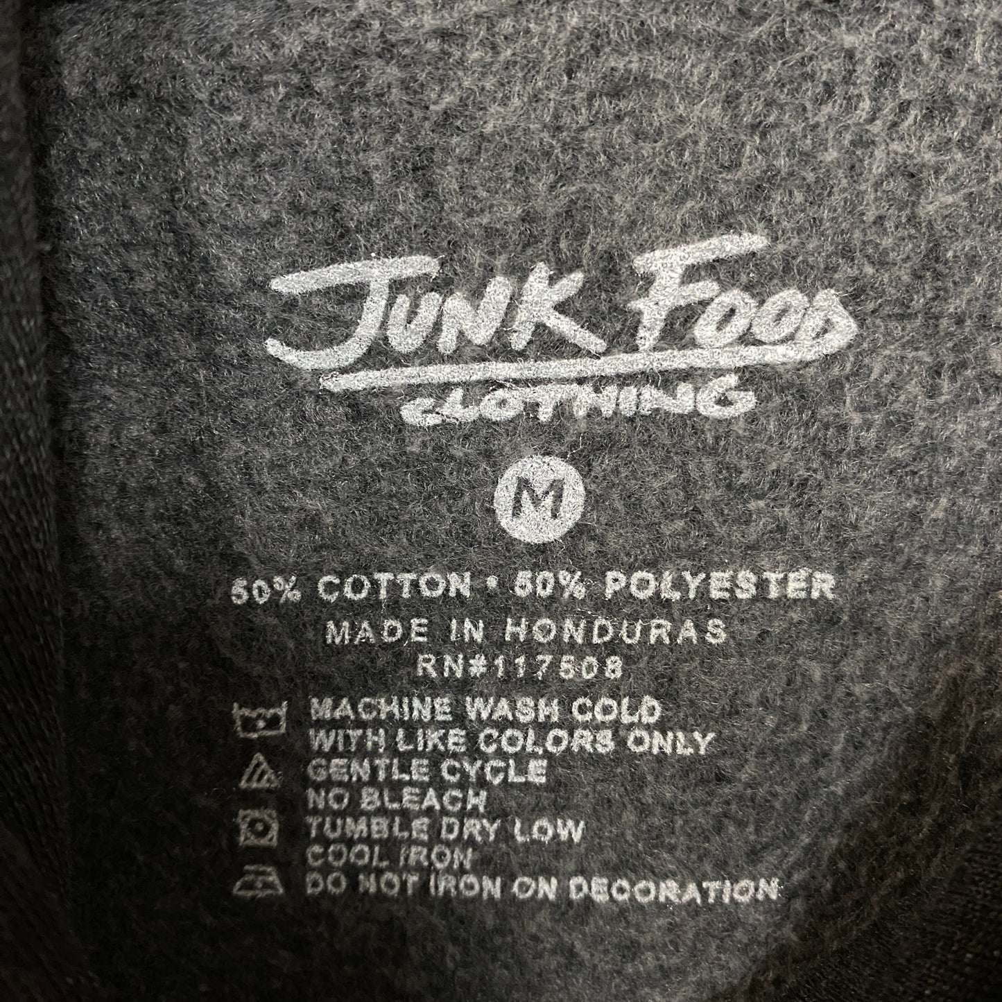 Junk Food Montana Treasure State Graphic Hoodie Sweatshirt Medium