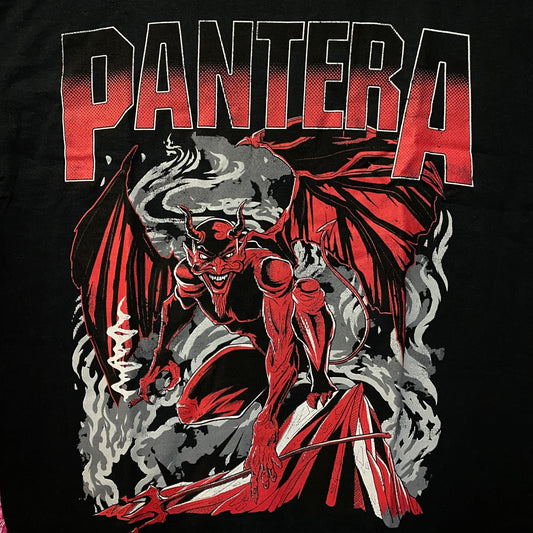 Pantera Cowboys From Hell Devil Smoking Metal Band T-Shirt Medium