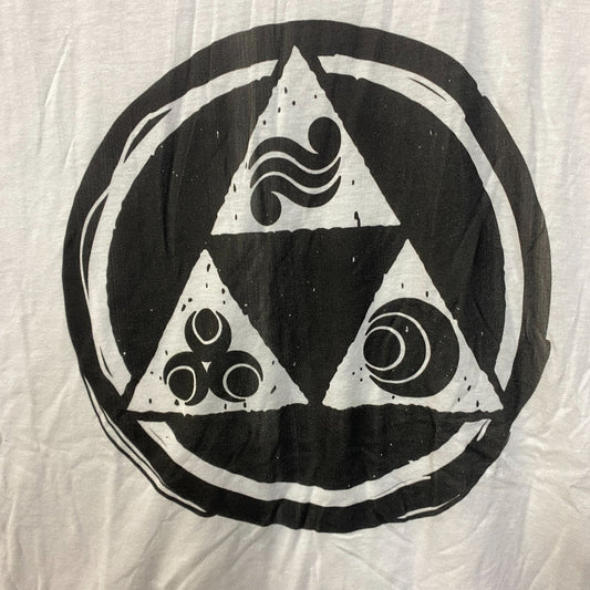 The Legend of Zelda Triforce Elements Logo T-Shirt 2XL