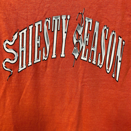Pooh Shiesty Shiesty Season Orange Tshirt size Medium