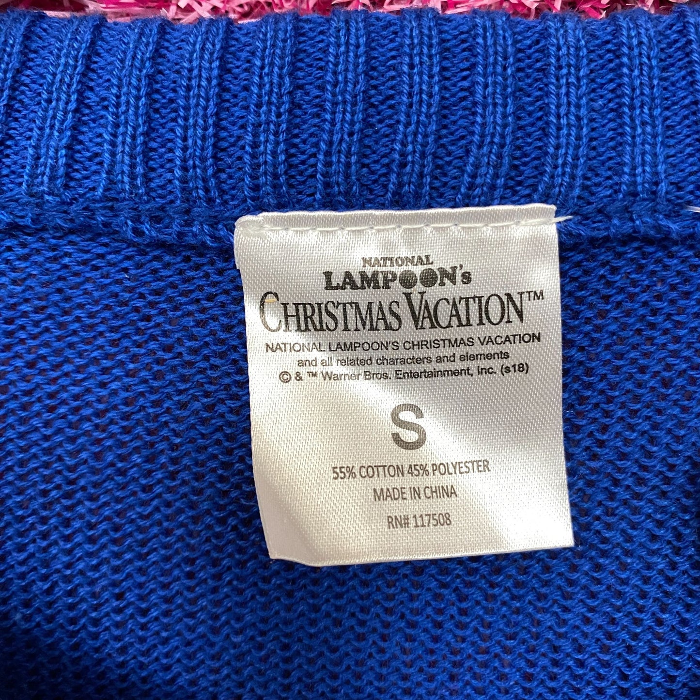 National Lampoons Christmas Vacation Ugly Xmas Sweater size Small