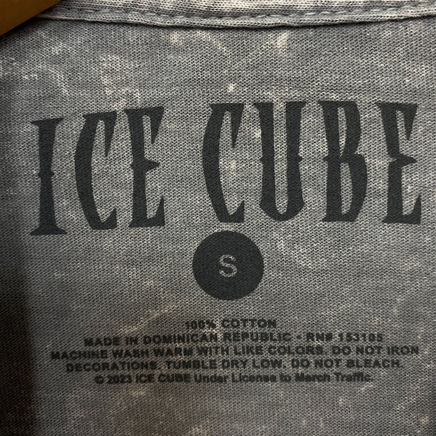 Ice Cube "It Was A Good Day" Graphic Acid Wash T-Shirt Small